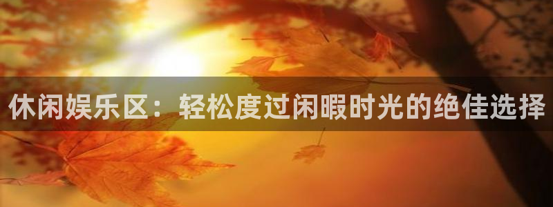 极悦娱乐vip麻将胡了：休闲娱乐区：轻松度过闲暇时光的绝佳选择