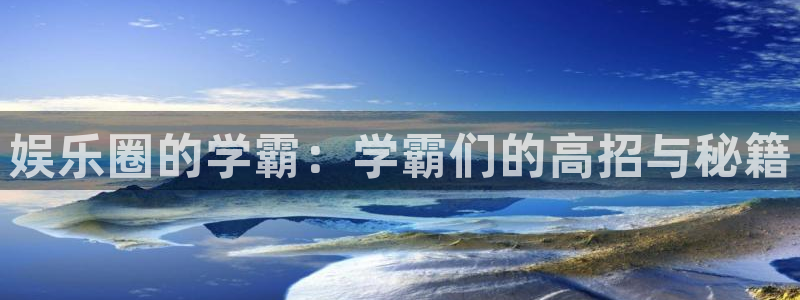 极悦娱乐网站：娱乐圈的学霸：学霸们的高招与秘籍